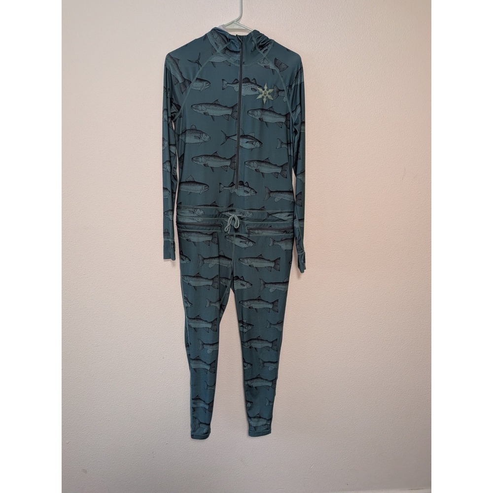 Ninja Air Base Layer Thermal Green Size Medium Snowboarding Skiing